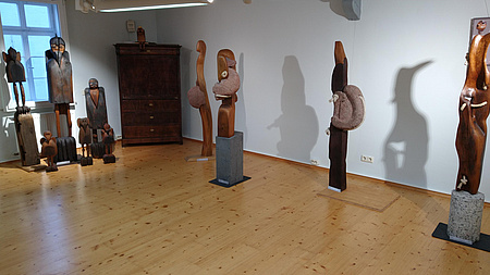 „Fundstücke – Kunststücke“ - Skulpturen von Hartmut Reuther (Foto: Lothar Noll)
