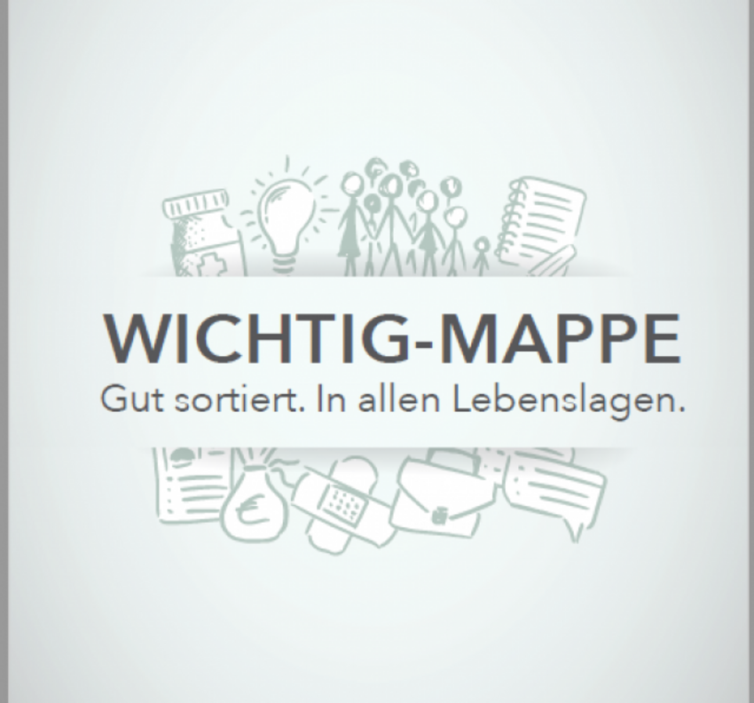 Titelbild der Wichtigmappe