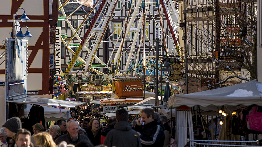 Ein Jahrmarkt