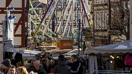 Ein Jahrmarkt