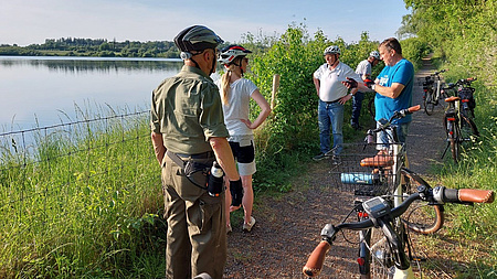 Sommer, Sonne, Badezeit… Die geführte E-Bike-Tour "Seen-Tour"  (Foto: Frank Kraft)